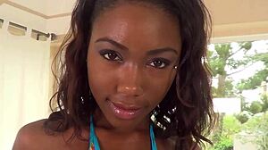 he pulled off the condom to feel my wet latina pussy