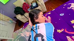 Argentina Gets Fucked Hard In The Ass Anal While Watching World Cup Qatar 2022 Argentina Vs Holland