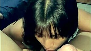 An amateur captures a real POV video.