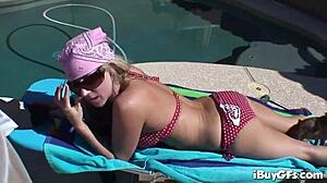 Boyfriend Licks and Fingers Girlfriend's Wet Ebony Pussy