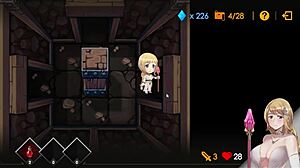 Goblin Arrests Sally In Dungeon Escape, Fixes Her On Board For Intense Creampie Action