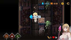 Goblin Arrests Sally In Dungeon Escape, Fixes Her On Board For Intense Creampie Action