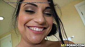 amateur latina gets fucked raw by rikki nyx in pov rough session