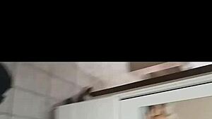 young husband pounds married latina brunette in doggystyle close up without condom