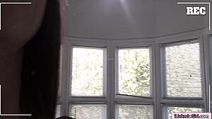 i share a quiet moment with my stepdaughter at home