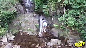 Behind the scenes with Brazilian amateurs Jeniffer Matrix and Nego Catra