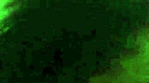 Blonde teen slut with big natural tits gets cum on tits in her first casting!