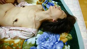 couple explores intimate moments with wife in milf role