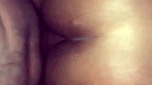 bbw anal couple doggystyle assfucking with monster black cock