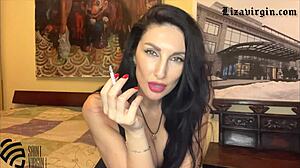 my stepmom's actin like a whore with her big tits