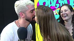 Leleco Kisses Two Naughty Hot Babes