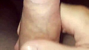 gay husband masturbates at home