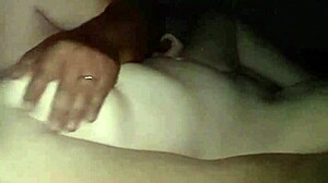 How does my husband's hand and cock feel on my body? I'm so horny!