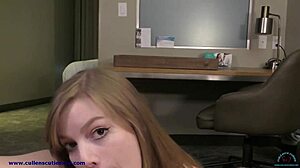 Dolly Leigh says, Watch me blow my way back with this POV facial.