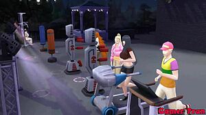 Hinata consoles sad Kakashi after training, leading to intense anal fucking