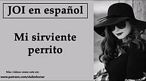you are my little dog servant joi with spanish voice femdom
