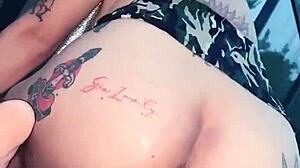 i stretch my latina pussy with a monster toy for the first time