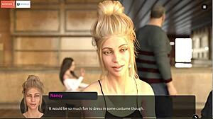 the spellbook pt 5: sexy milf's public seduction in cosplay outdoors