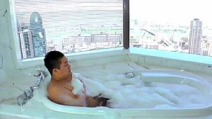 Watch these cute Japanese guys in a massive gay orgy, part two!