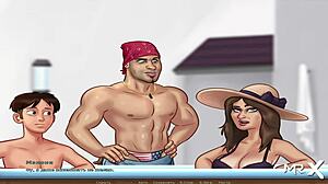 fucking while blowing balloons and cumming on tits