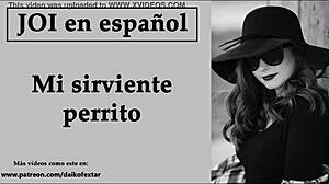 you are my little dog servant joi with spanish voice femdom