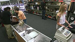 Babe Overwhelms With Face Fucking In Office POV