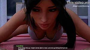 watch this massive cumshot spray all over my step sister's face in milfy city