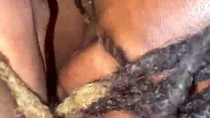 black men devouring ebony pussy