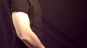 gay man jerking off with toys and cumshot