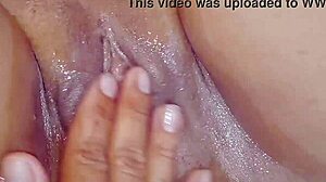 My boyfriend's touching me in bed, making me so horny already