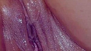 My boyfriend's touching me in bed, making me so horny already