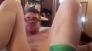 exploring new anal toys together