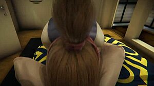 Jessie Rasberry Rides Hard in POV Cowgirl Fantasy!