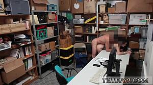 Oh no, the teen is already naked! Cop, don't hesitate to fuck her hard!