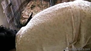 Cheating Girlfriend Sucks Cock Then Rides in Cowgirl Position with Brunette Friend for Hardcore Cumshot