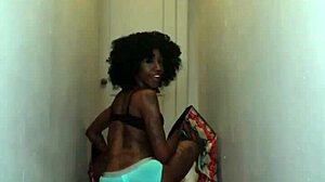 Hot Teen Pussy Squirts During Intense Anal Assfucking with Big Black Cock