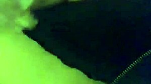 Blonde teen's huge tits teased