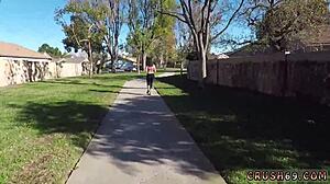 money hungry daddy's step daughter engages in family webcam sex for cash. pov hardcore taboo.