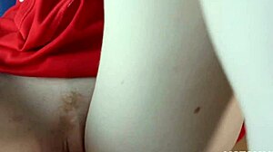 I'm starving for that monster cock, lilu moon says in pov blowjob creampie.