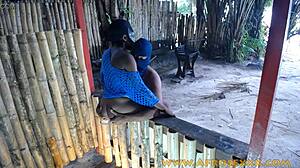 i grabbed her ass and played with her pussy