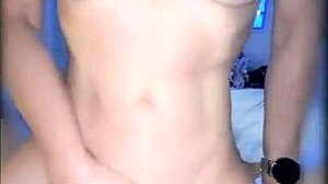 Amateur Milf Couple's Real Handjob Leads To Massive Cumshot On Her Big Tits