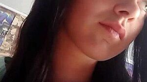 Amateur Webcam Show with Live Performer