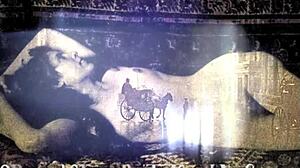 I love this vintage beauty and the beast story