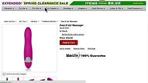 adam and eve amp it up sex toy massager review