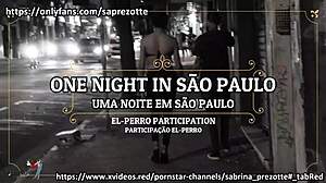 A Night in Sao Paulo: Sabrina Prezotte Picked Up by Bearded Tattooed Man