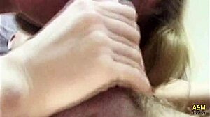 Two gorgeous blonde milfs devour your cock in a wild threesome group blowjob frenzy!