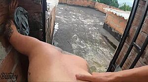 Mature milf bent over for doggy style fucking