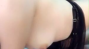 Beautiful Cute Host Engaging Viewers With Charming Broadcast