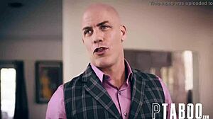 Athena Faris gets caught while stripping