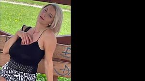 Teasing Public Masturbation in Prague's Centrum